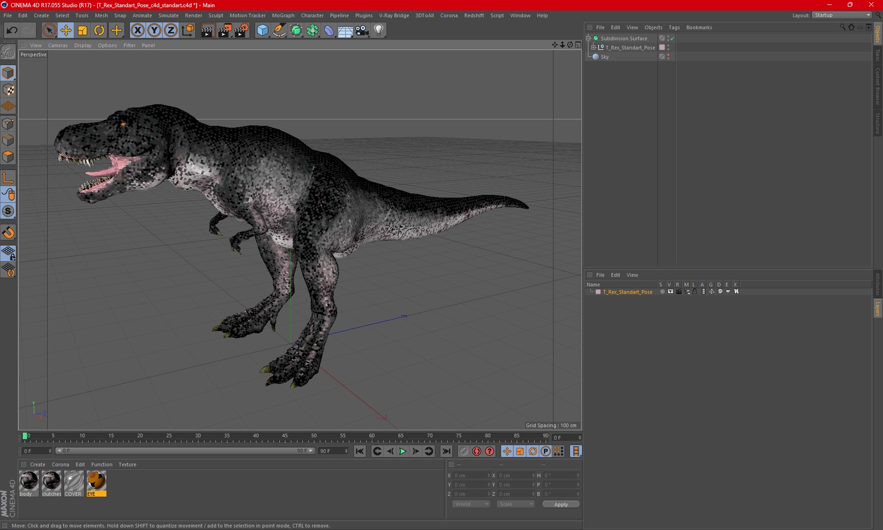 3D model T Rex Standart Pose https://p.turbosquid.com/ts-thumb/tx/RUeBr2/kX/trexstandartposemb3dmodel031/jpg/1691812053/1920x1080/fit_q87/3477e5bbf5481efb2356e329de5f81d09f8583fe/trexstandartposemb3dmodel031.jpg