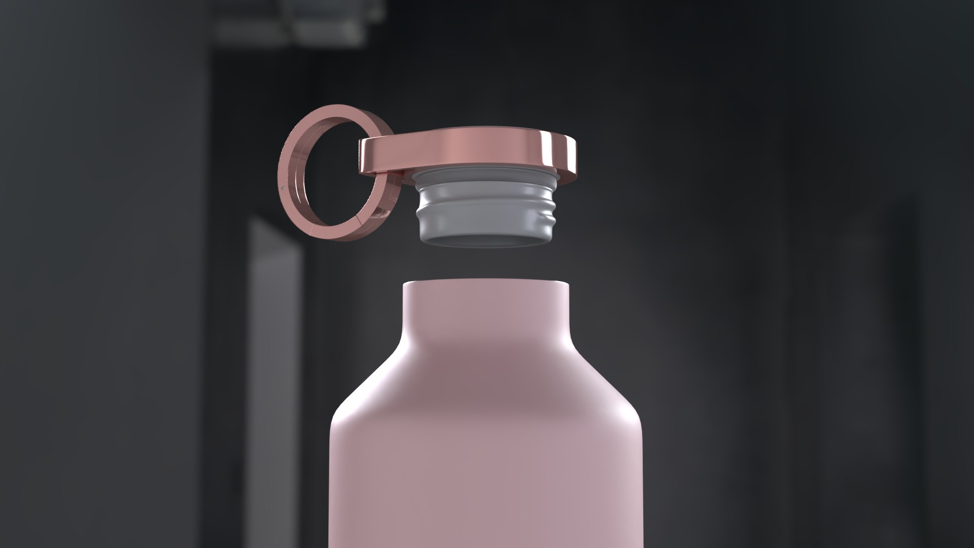 EQUA Smart Bottle 3D Model TurboSquid 1895137