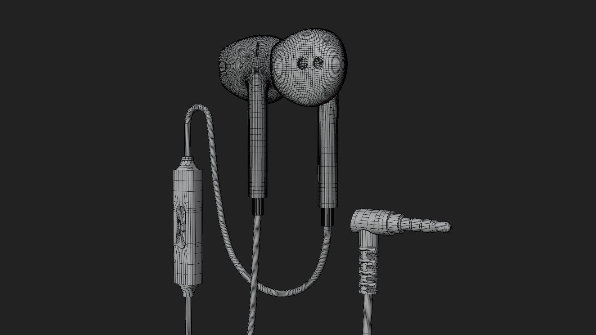 LUDOS FEROX Wired Earbuds 3D Model - TurboSquid 2374503