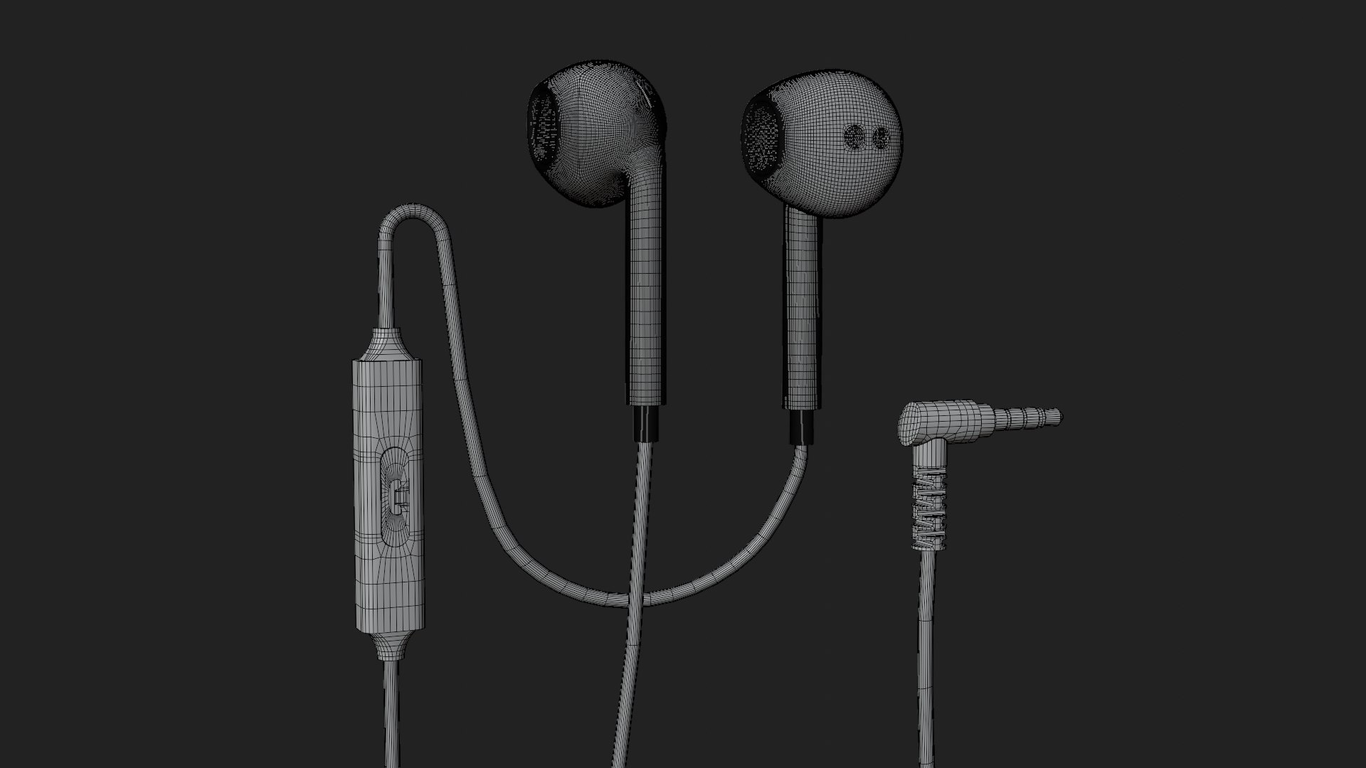 LUDOS FEROX Wired Earbuds 3D Model - TurboSquid 2374503