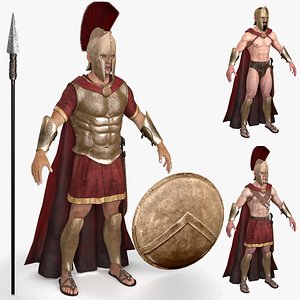 Spartans 3D model