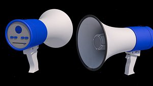 3D megaphone