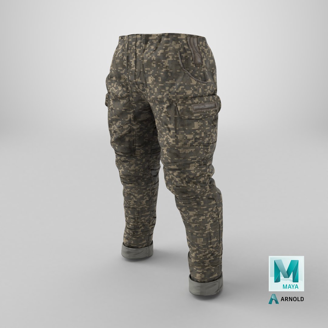 Tactical Combat Pants Digital Camouflage Used model https://p.turbosquid.com/ts-thumb/tx/ZBdzKY/My/stemcell_maya_arnold_render/png/1765223767/1920x1080/fit_q87/e005b5d1fbc3e1ff3bf7604f1f214f42b2283eef/stemcell_maya_arnold_render.jpg