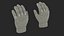 3D Armor Gloves Khaki Fur