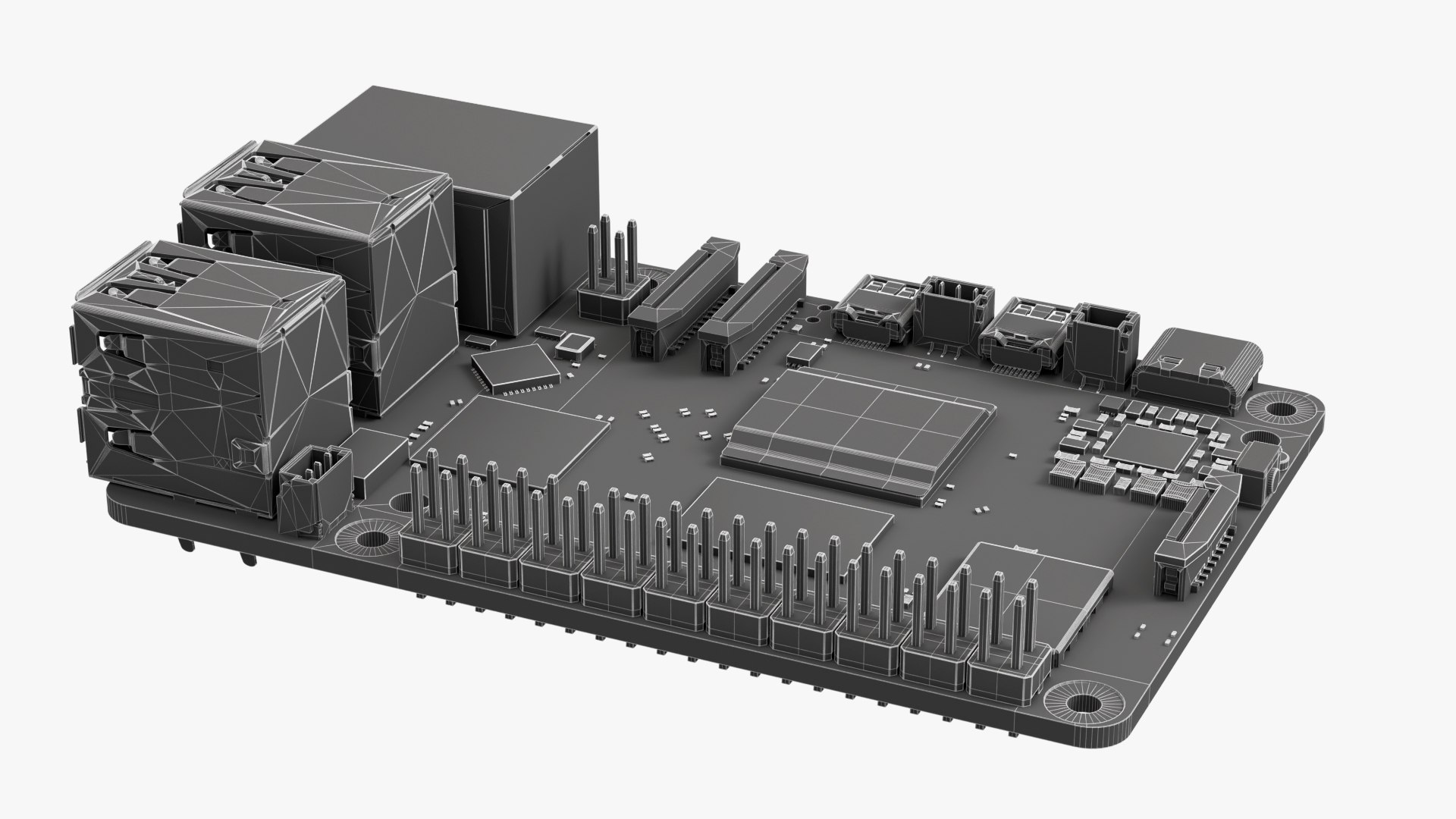 3D Raspberry Pi 5 Model - TurboSquid 2275943