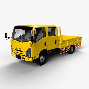 ISUZU ELF Light cargo truck double cabin model
