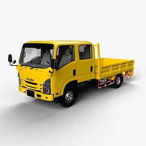 ISUZU ELF Light cargo truck double cabin