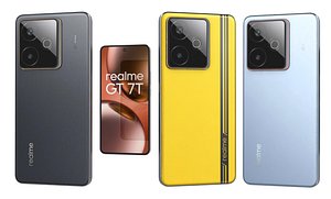 3D Realme GT 7T All Colors Low Poly model