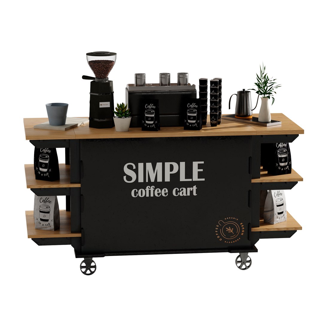 3D Espresso cart set 2 https://p.turbosquid.com/ts-thumb/tx/gf4uZU/SM/01__interactivelightmix_view07copy/jpg/1663611409/1920x1080/fit_q87/deff7d5f023d8279d1eadd0ce9ac5b684ef3e82b/01__interactivelightmix_view07copy.jpg