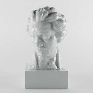 Ludwig van Beethoven 3D model