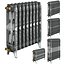 Classic Cast Iron Radiator Metal Low-poly
