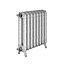 Classic Cast Iron Radiator Metal Low-poly