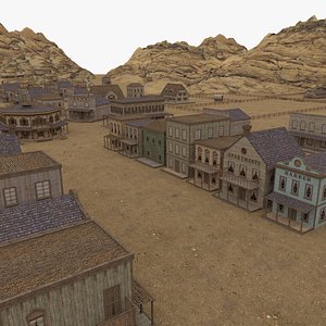 western village model