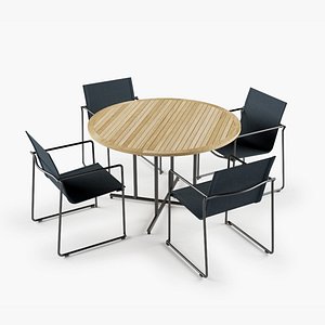 Whirl Table Asta Chair Set