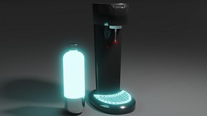 soda maker 3D model
