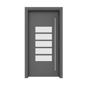 3D model metal door