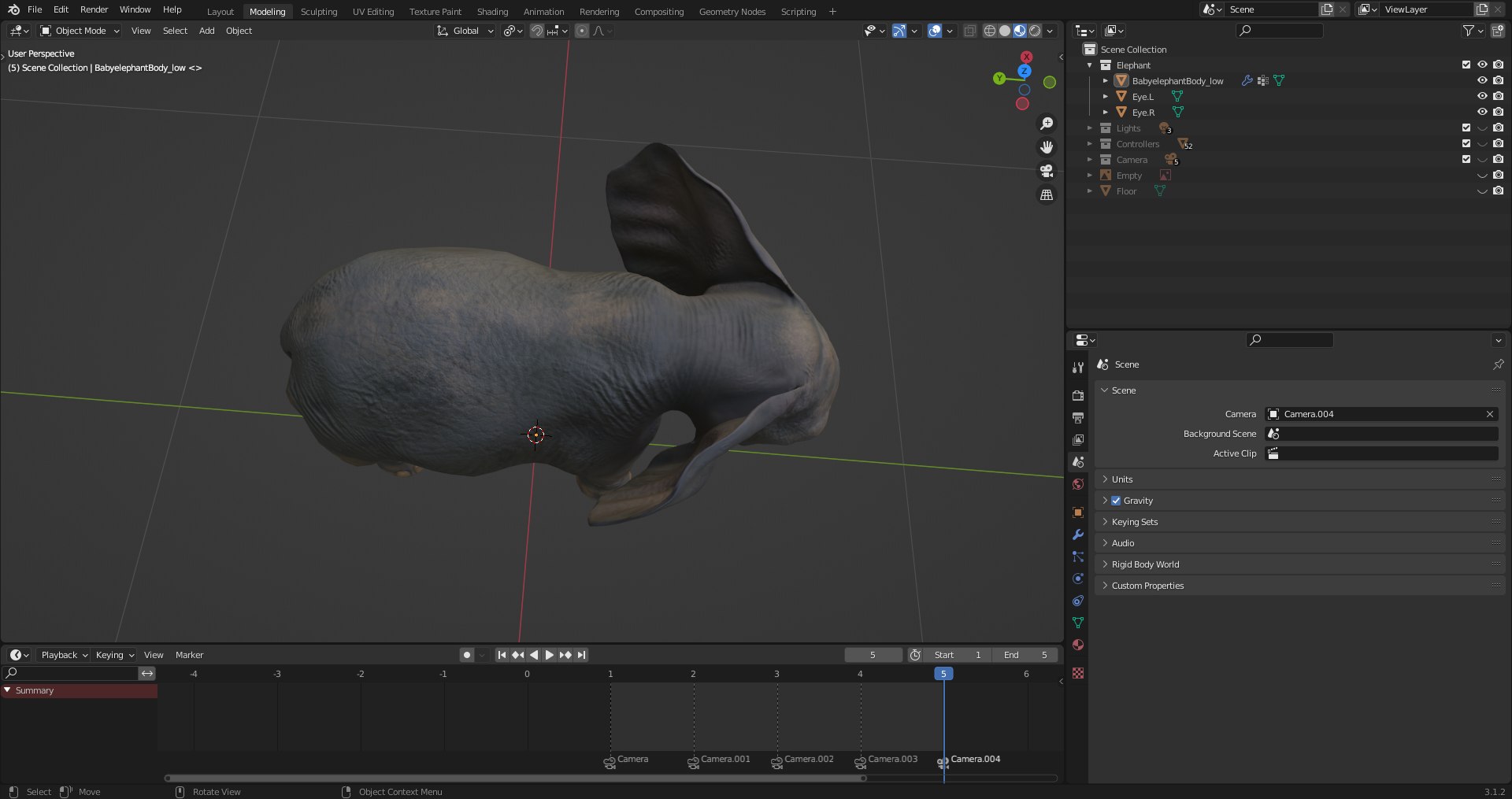 3D Fur Baby Elephant NO Rigged in Blender https://p.turbosquid.com/ts-thumb/tx/uIHW4h/GE/capture3/png/1661586093/1920x1080/fit_q87/c91392be90f9fe2b1202ba69ed1cb453587e1ebb/capture3.jpg