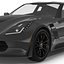 Interno semplice di Chevrolet Corvette 2015