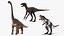 Rigged Dinosaurs Collection 6 for Maya 3D model