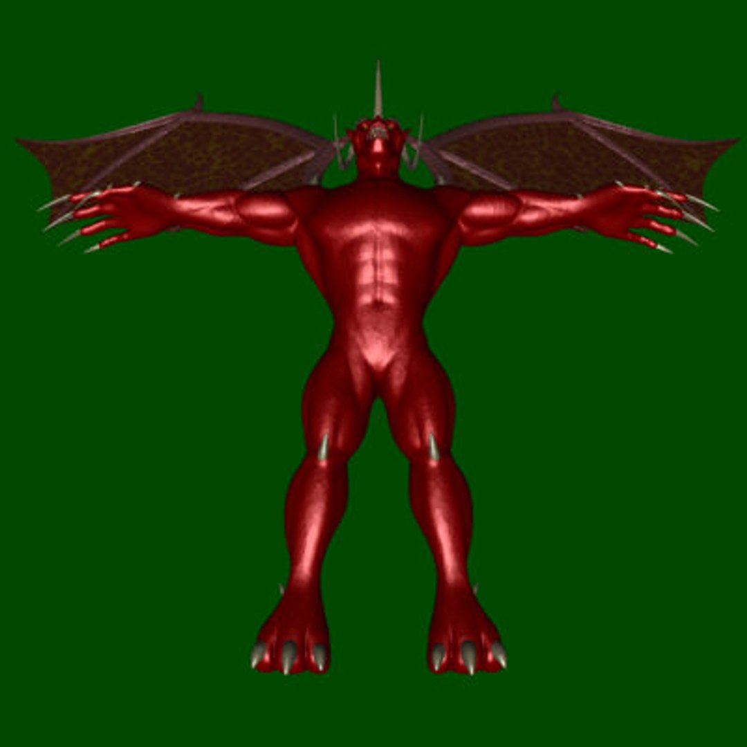 Lightwave Demon Character