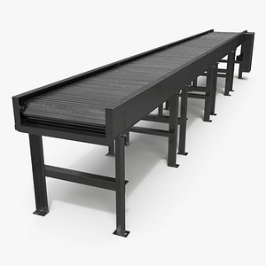 Long Straight Roller Conveyor with Steel Rollers