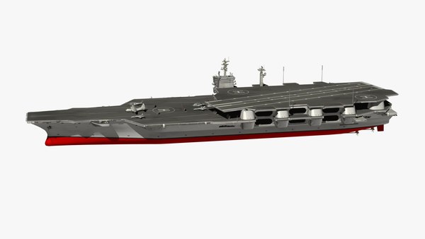 Aircraft Carrier Warship Model - Turbosquid 1596563