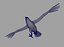animations eagle 3D model