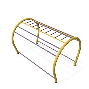 sports track equipment 3D model