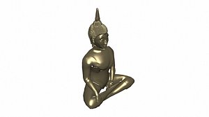 3D Sakyamuni Buddha statue model