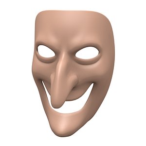 Witch mask model