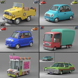 Cartoon Car Collection V3