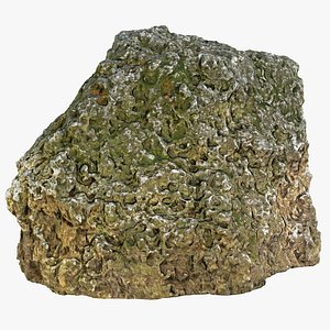 3D model rock 01
