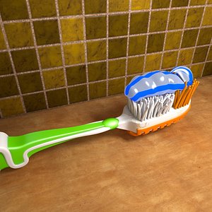 Tooth brush with Toothpaste