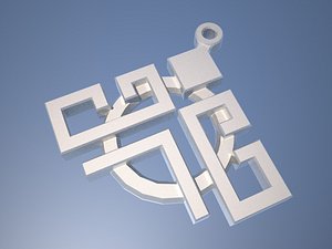 3D born helper amulet rozhanica