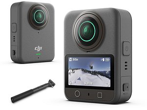 DJI OSMO 360 with Selfie Stick 3D
