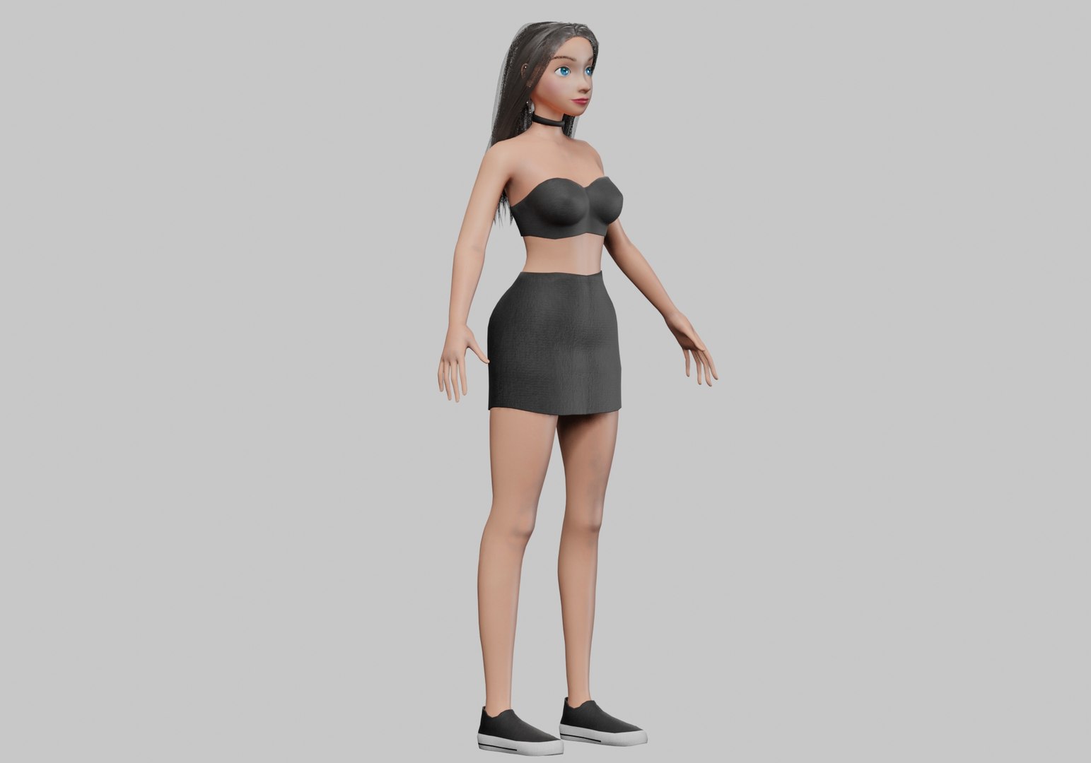 Pretty Standard Girl V29915 3D - TurboSquid 2263617