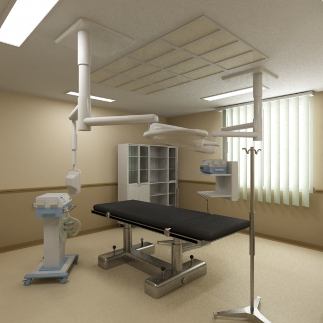 3d Model Surgery Room