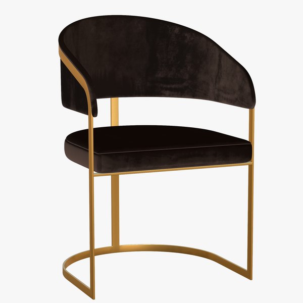 Dining Chair Gold Luxury model