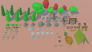 Lowpoly Nature Pack