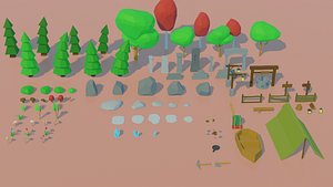Lowpoly Nature Pack