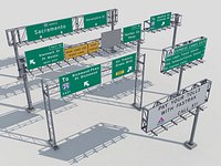 Highway signs