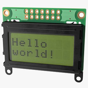 Character LCD Display Green OFF