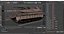 Israeli Tank Merkava 5 Beige Rigged for Cinema 4D 3D
