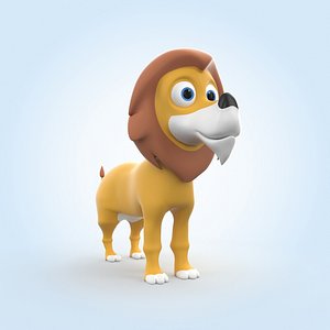 3D Lion model
