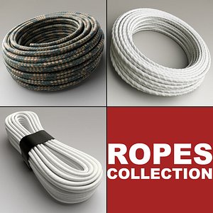 ropes set modelled 3d model