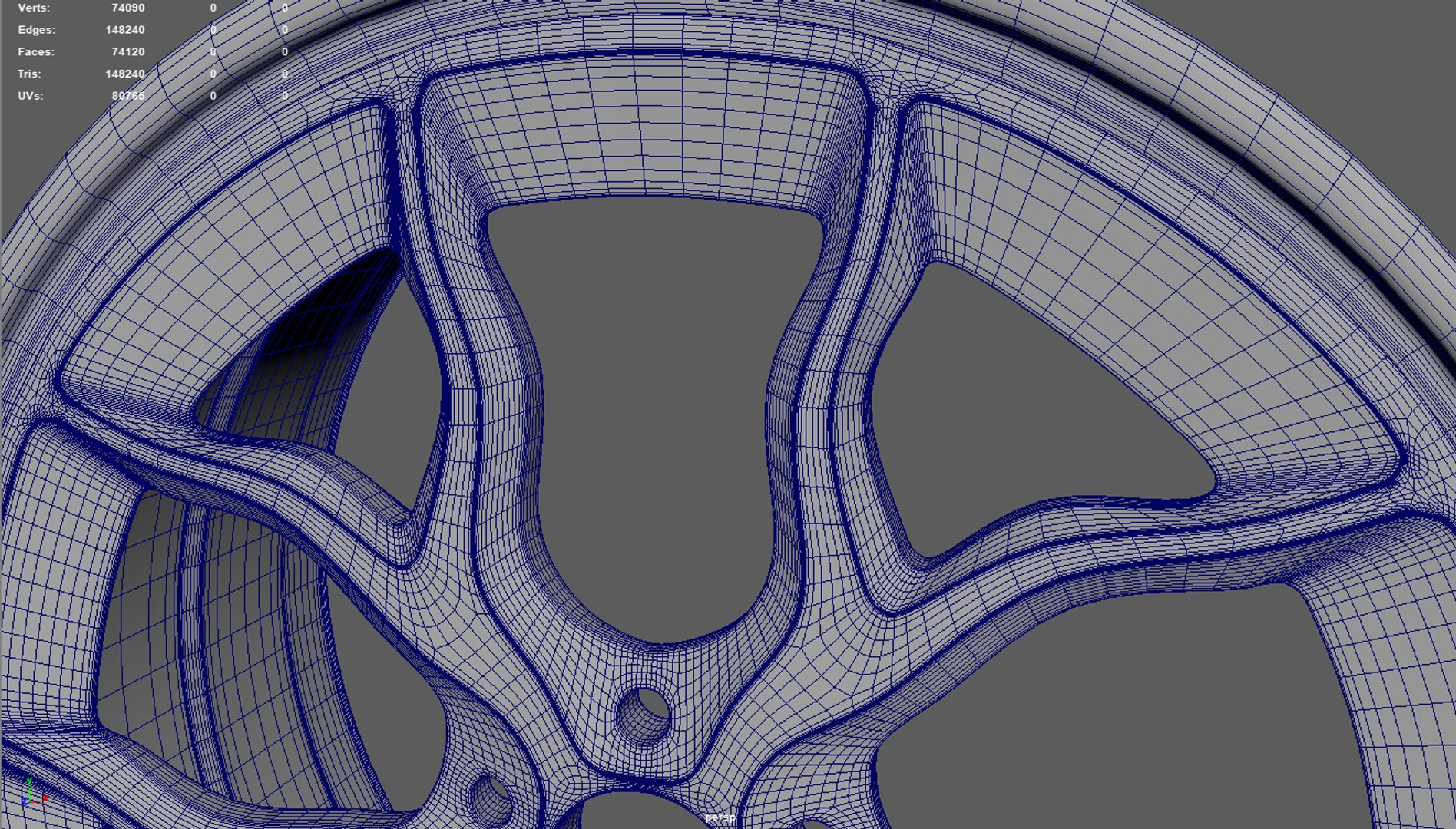 3D Rim Car Custom 01 - TurboSquid 2041702