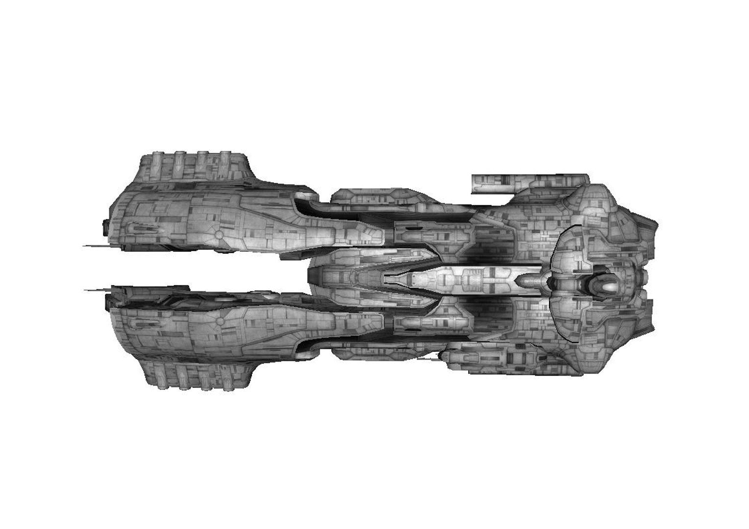 Spaceship Ship 3D Model - TurboSquid 1330373