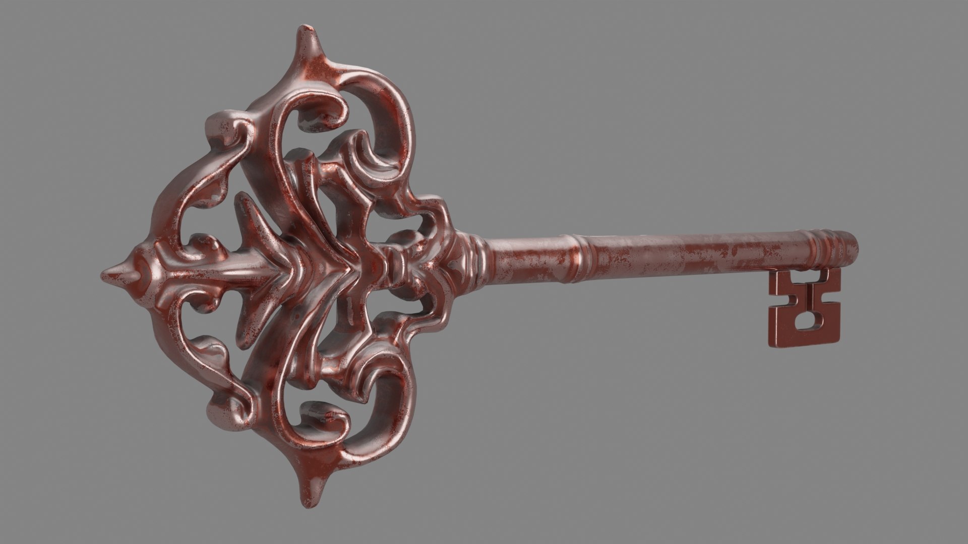 3D Model Ornamental Key 3D Model 3D Model - TurboSquid 1862299