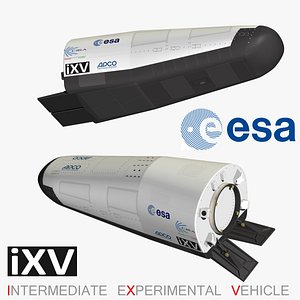 3d ixv intermediate experimental vehicle model