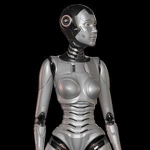 Robot Woman Rigged STANDARD EDITION